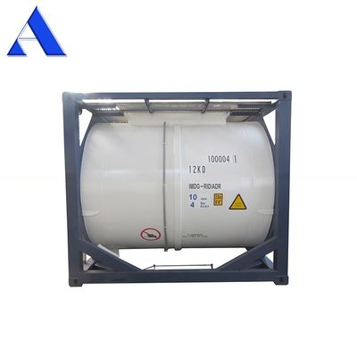 T11 10ft ISO tankcontainer voor water of brandstof 316L roestvrij staal UN Portable 10CBM 10000L SPA-H Frame Material