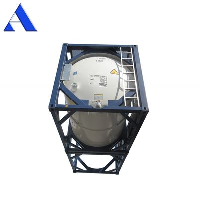 T11 10ft ISO tankcontainer voor water of brandstof 316L roestvrij staal UN Portable 10CBM 10000L SPA-H Frame Material