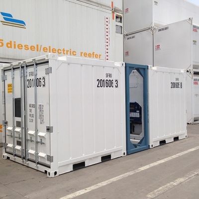 8ft DNV 2.7-1 Standard Offshore Reefer Container voor verse en bevroren goederen Sling Set Opties