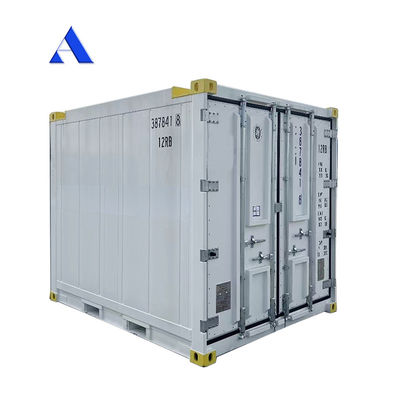10 voet DNV 2.7-1 Standaardcontainervriezer Bevroren offshore koelbak met CSC-certificaat en Sling Leg Angle Max 45 graden