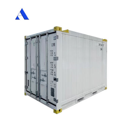 10 voet DNV 2.7-1 Standaardcontainervriezer Bevroren offshore koelbak met CSC-certificaat en Sling Leg Angle Max 45 graden