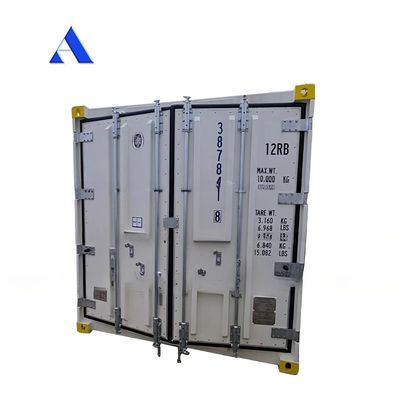 10 voet DNV 2.7-1 Standaardcontainervriezer Bevroren offshore koelbak met CSC-certificaat en Sling Leg Angle Max 45 graden