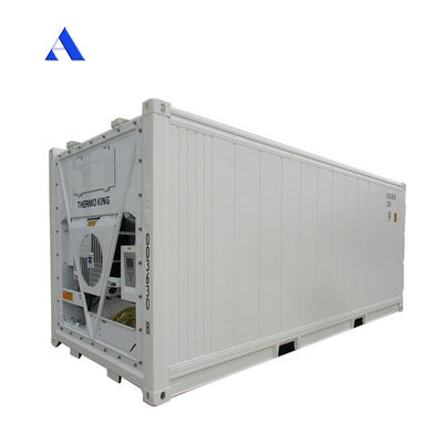 20ft Reefer Container Thermo King gekoelde koeler met externe afmetingen 606*244*259mm en 32CBM capaciteit