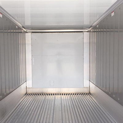 20ft Reefer Container Thermo King gekoelde koeler met externe afmetingen 606*244*259mm en 32CBM capaciteit