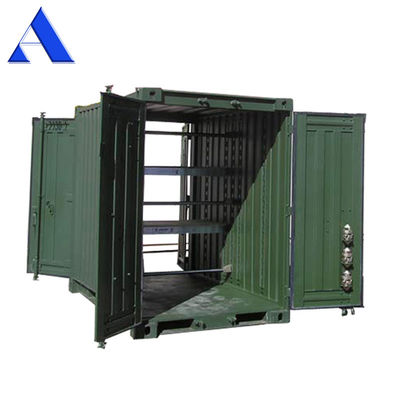 8ft x 5ft mini-opslag Container met dubbele achterdeur droog staal/corten materiaal handig en veelzijdig