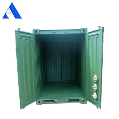 8ft x 5ft mini-opslag Container met dubbele achterdeur droog staal/corten materiaal handig en veelzijdig