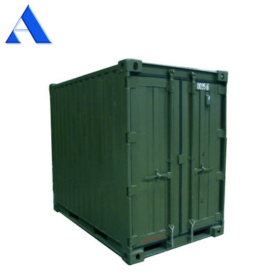 8ft x 5ft mini-opslag Container met dubbele achterdeur droog staal/corten materiaal handig en veelzijdig