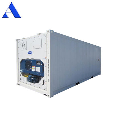 20ft Reefer Container Carrier Refrigerator Freezer of Frozen Dual Purpose met interne afmetingen