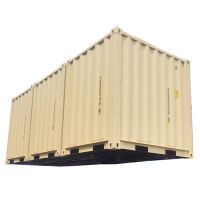 6.5ft Tricon Portable Storage Mini Box 6ft x 8ft Corten Steel Container voor opslag of verzending