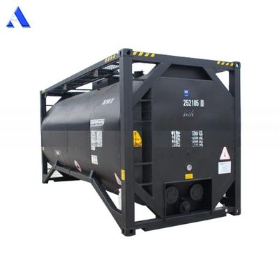 UN T3 Brandverwarming 20ft Bitumen ISO tankcontainer met CSC-certificaat en 16MnDR vaartuigmateriaal