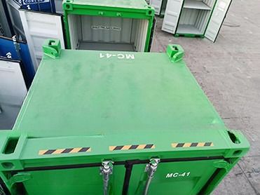 6ft DNV 2.7-1 Standard Cargo Carrying Units CCU Closed Drilling Box 6 feet Mini Offshore Container Sling Set Optioneel