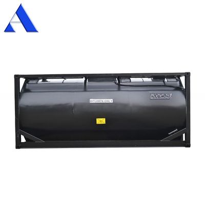 UN T3 Brandverwarming 20ft Bitumen ISO tankcontainer met CSC-certificaat en 16MnDR vaartuigmateriaal