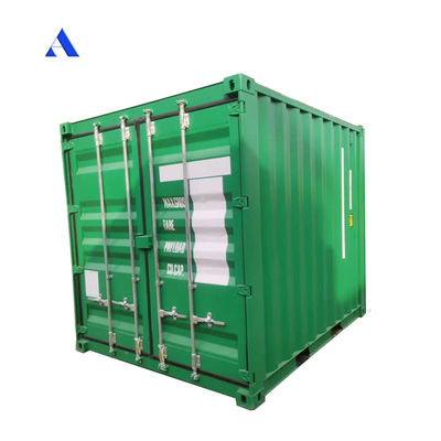 10 voet 10 voet 10 voet Draagbare opslag 10 voet 3 meter Lengte Corten Steel Shipping Container LOGO Optioneel SPA-H Corten-A