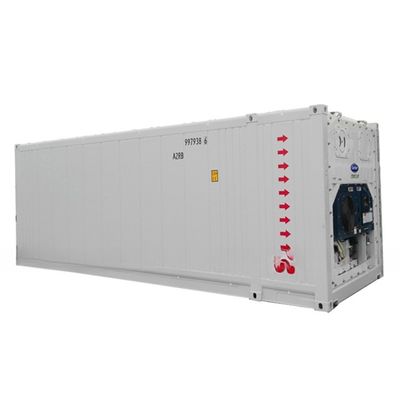 Gepersonaliseerde afmeting 23ft BV gecertificeerde koelkastopslagcontainer -30- 30C Temperatuurbereik 380/440V