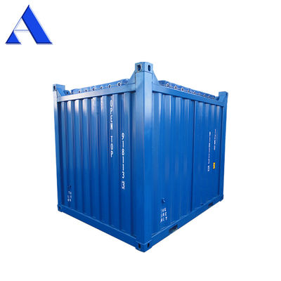 10ft DNV 2.7-1 standaard open top droogcontainer met tarpolin-deklaag staal offshorecontainer gecertificeerd door BV en CSC