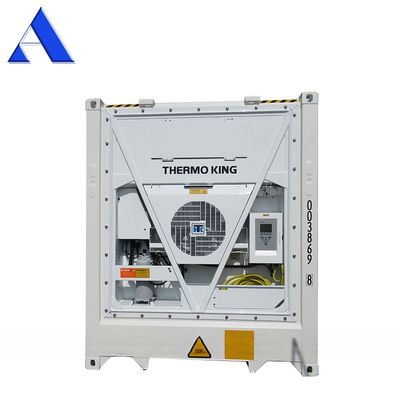 40ft Corten staal en aluminium materiaal koelcontainer met -30 ° C / -22 ° F binnentemperatuur van Thermo King