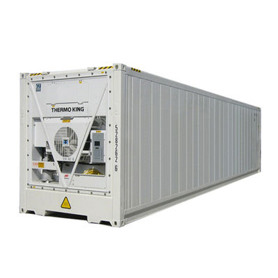 40ft Corten staal en aluminium materiaal koelcontainer met -30 ° C / -22 ° F binnentemperatuur van Thermo King