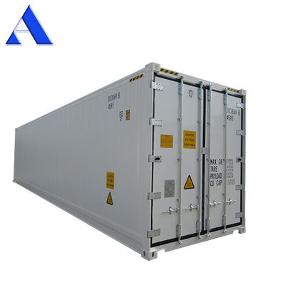 40ft Corten staal en aluminium materiaal koelcontainer met -30 ° C / -22 ° F binnentemperatuur van Thermo King