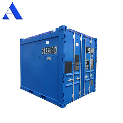10ft DNV 2.7-1 Offshore open topcontainer met een traliebedekking voldoet aan de eisen van offshore olie- en gasplatforms