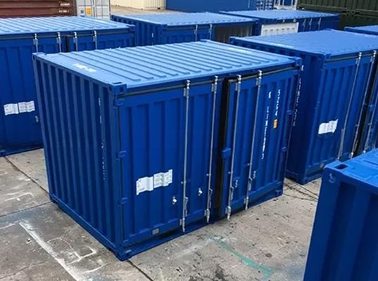 12ft 3.6m Dry Cargo Storage Container met zijdeur en BV CSC-certificering gemaakt van Corten Steel