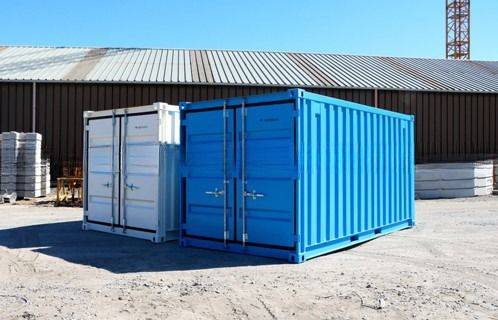 15 voet droog vrachtwagen Container voor vervoer Buitenaardse afmetingen 4550 x 2200 x 2260 mm Maximale nuttige lading 5000 kg