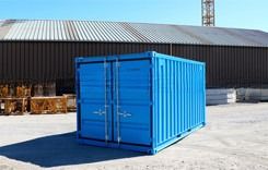 15 voet droog vrachtwagen Container voor vervoer Buitenaardse afmetingen 4550 x 2200 x 2260 mm Maximale nuttige lading 5000 kg