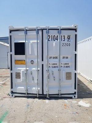 20ft Offshore Container DNV 2.7-1 Standaard 6m Olieboren Gesloten Doos 20ft Lengte Stalen vloer Optioneel Sling