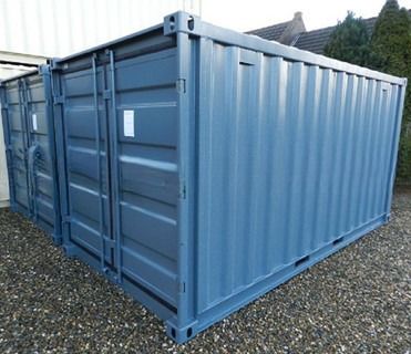 15 voet droog vrachtwagen Container voor vervoer Buitenaardse afmetingen 4550 x 2200 x 2260 mm Maximale nuttige lading 5000 kg