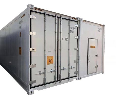 20ft 40ft Verplaatsbare koelkast Koelkamer Container -30 tot 30 Centigrade Temperatuur binnen Goedkeuring BV GL