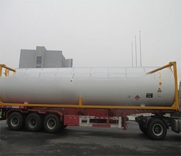 40ft ISO-gastenkcontainer 52.5 CBM UN T50 voor gecomprimeerd vloeibaar LPG Chloor Ammoniak ISO-container met een hoge capaciteit