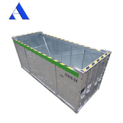 Corten-A 20ft DNV 2.7-1 Standard Open Top Hard Dry Cargo Offshore Container met BV DNV Certificaat 31cbm Capaciteit