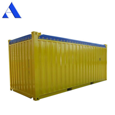 20ft zachte open top droog vrachtcontainer voor offshore-containers CSC gecertificeerd voor offshore-olie- en gasplatformtransport