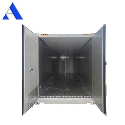 Stroage functie Dubbele achterkant swingdeur 40ft PU schuim geïsoleerd Reefer gekoeld lichaam verzending geïsoleerde container