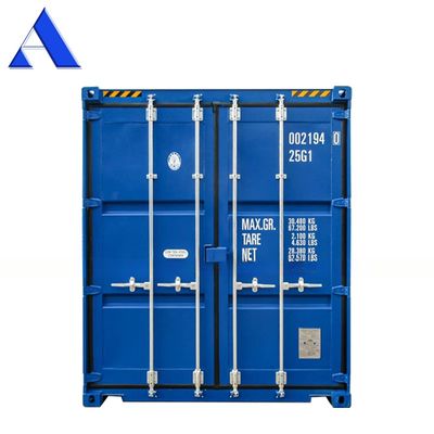 38 CBM 20ft hoge kubuscontainer met interne afmetingen 5898 x 2352 x 2695 mm