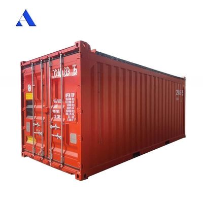31 cbm capaciteit Open topcontainer voor offshore droog opslag in staal en Corten Steel BV CSC gecertificeerde optionele schroefketens