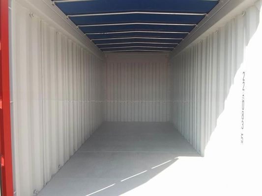 31 cbm capaciteit Open topcontainer voor offshore droog opslag in staal en Corten Steel BV CSC gecertificeerde optionele schroefketens