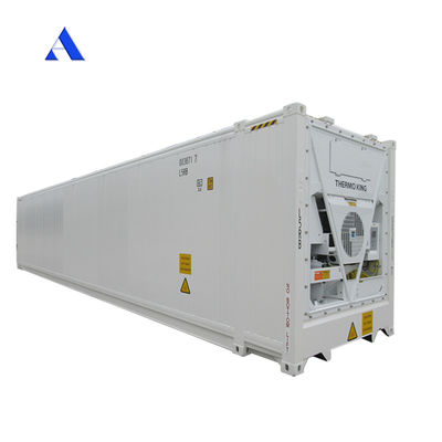 13114 x 2274 x 2554 mm Interne afmetingen 45ft hoge kubus Thermo King koelkast vriezer Koelkamer met BV-certificaat