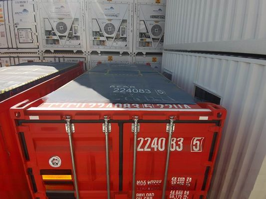 31 cbm capaciteit Open topcontainer voor offshore droog opslag in staal en Corten Steel BV CSC gecertificeerde optionele schroefketens