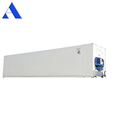 13114 x 2274 x 2554 mm Interne afmetingen 45ft hoge kubus Thermo King koelkast vriezer Koelkamer met BV-certificaat