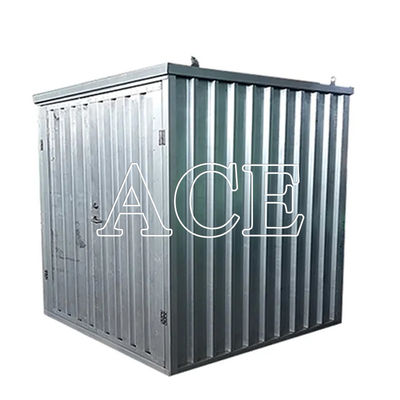 Scale Medium Duty 2m 3m 4m 5m 6m gegalvaniseerd staal mobiel draagbaar zelfopslagdoos Container voor sortering