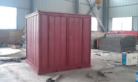 Scale Medium Duty 2m 3m 4m 5m 6m gegalvaniseerd staal mobiel draagbaar zelfopslagdoos Container voor sortering