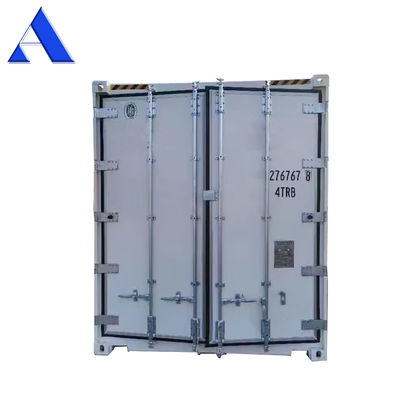 40ft koel iso-container met maximale lading 27580KG 28.4CBM Capaciteit Dubbele temperatuur Reefer vriezer en koeler