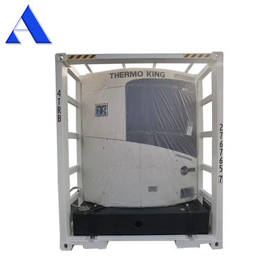 High Cube 40ft Diesel Electric Self Powered Reefer Container voor Land of Spoorweg Accessoires