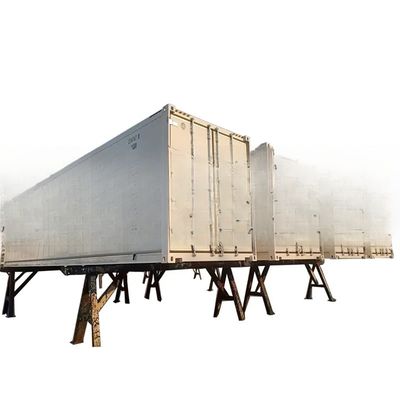 High Cube 40ft Diesel Electric Self Powered Reefer Container voor Land of Spoorweg Accessoires