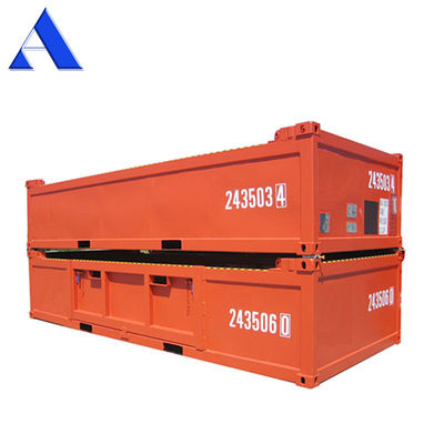 20ft DNV2.7-1 Standard Half Height Offshore Cargo Baskets Container met 14,00 cbm capaciteit Ontwerpstandaard ISO10855