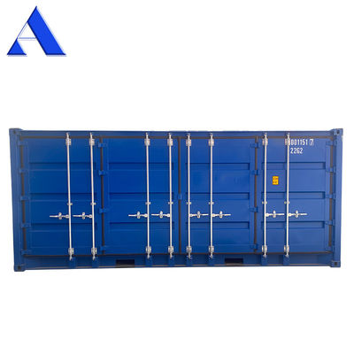 Linker- of rechterzijde toegang 20ft open zijkantcontainer met uiterlijke afmetingen van 6058 x 2438 x 2591 mm en grote deuropening