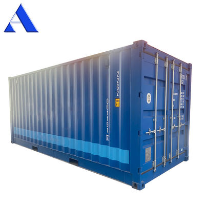 Linker- of rechterzijde toegang 20ft open zijkantcontainer met uiterlijke afmetingen van 6058 x 2438 x 2591 mm en grote deuropening