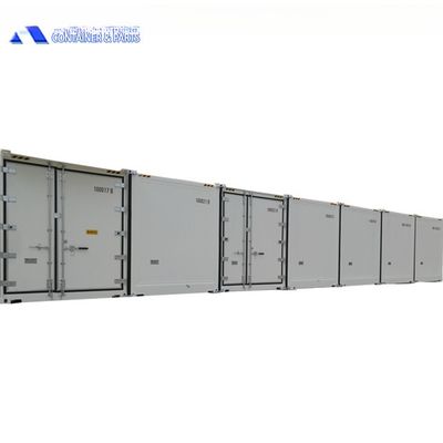 40ft Gebouw Reefer Container 40HQ koelkamer opslag CSC gecertificeerd staal en platte vloer