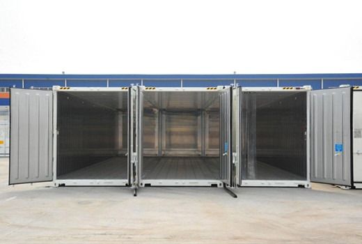 40ft Gebouw Reefer Container 40HQ koelkamer opslag CSC gecertificeerd staal en platte vloer