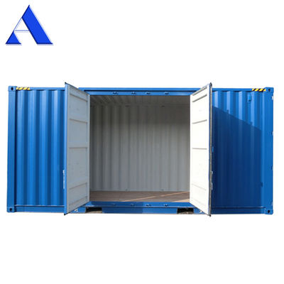 20ft hoge kubus zijdelingse opening scheepvaartcontainer met een open zijdelingse deur Externe afmetingen 6.058 x 2.438 x 2.896 M